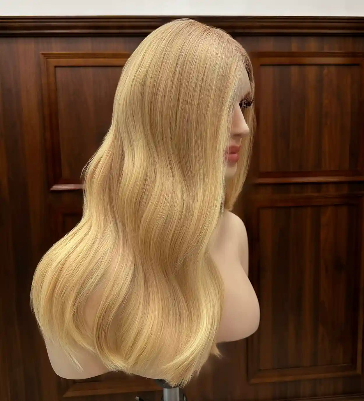 Lily Strawberry Blonde Human Hair Wig Glueless Wig