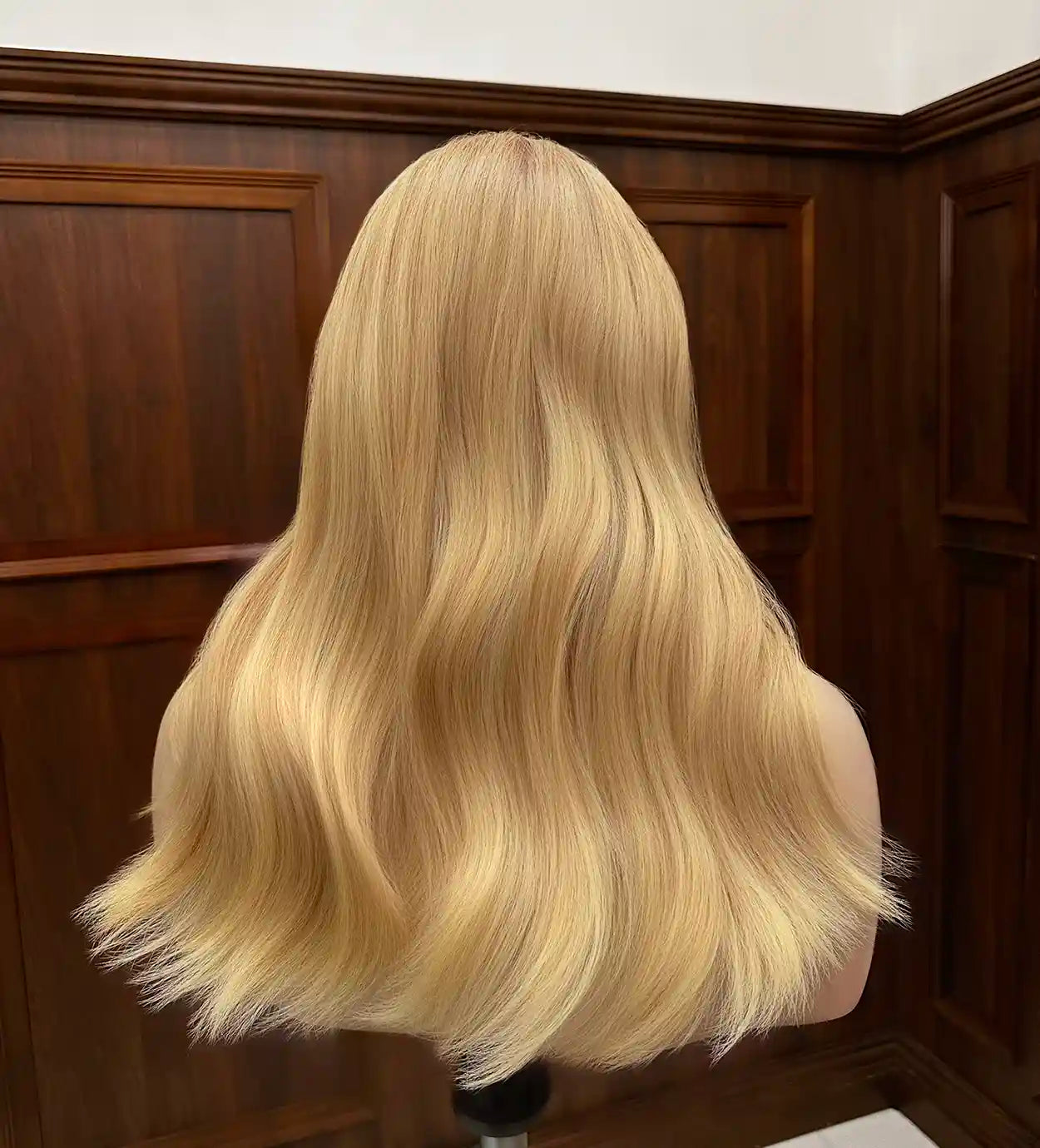 Lily Strawberry Blonde Human Hair Wig Glueless Wig