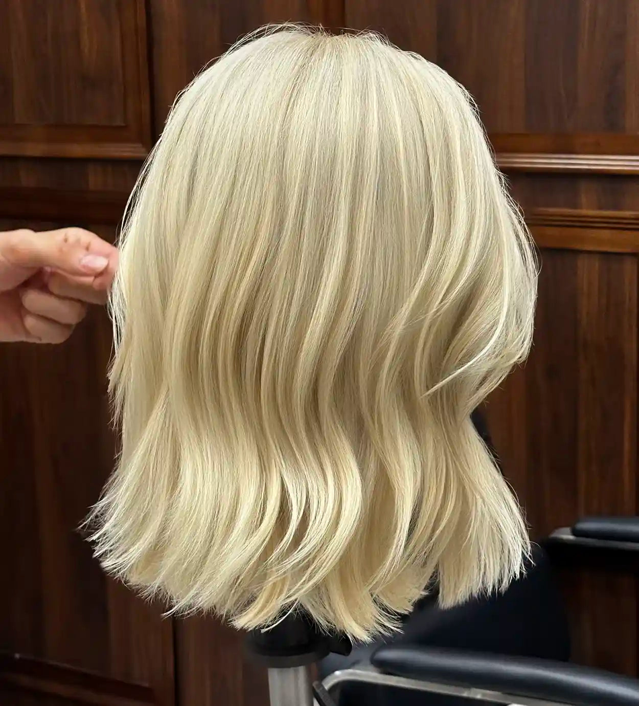 Vivian Blonde Natural Hairline Glueless Lace Front Wig