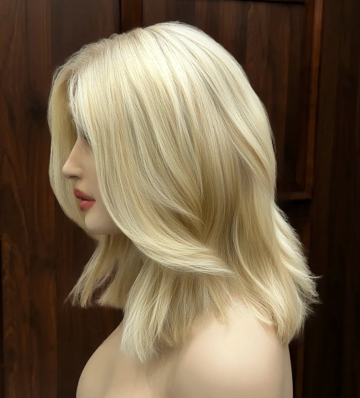 Vivian Blonde Natural Hairline Glueless Lace Front Wig