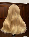 Lily Strawberry Blonde Human Hair Wig Glueless Wig